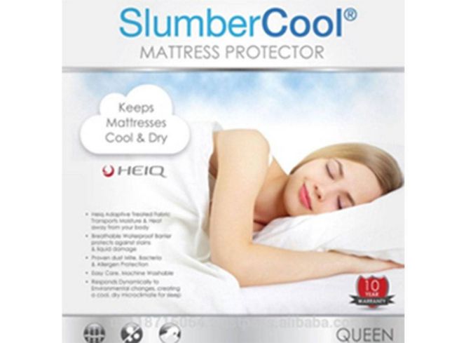 pellon slumber cool mattress protector twin