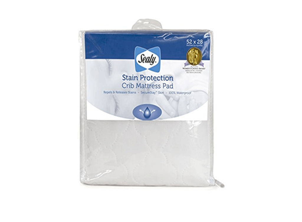 stain protection crib mattress pad