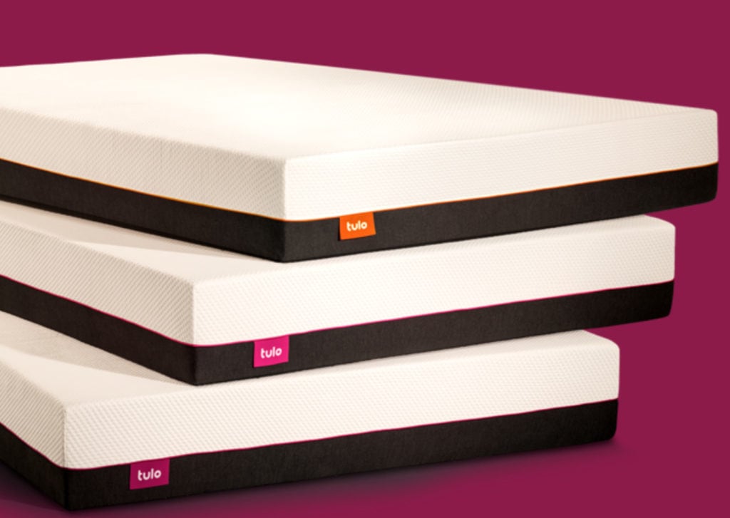 tulo 10 inch memory foam mattress