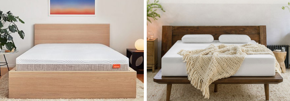 tuft needle mint vs tomorrow sleep hybrid mattress