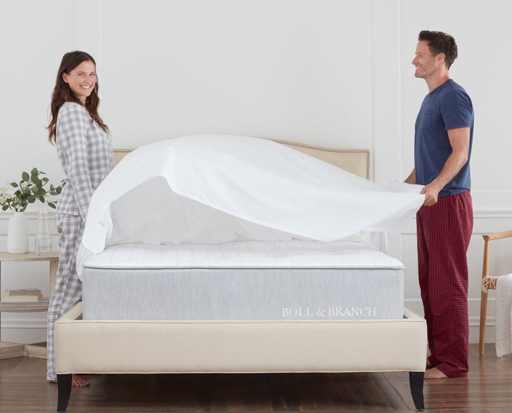 boll and branch mattress cover