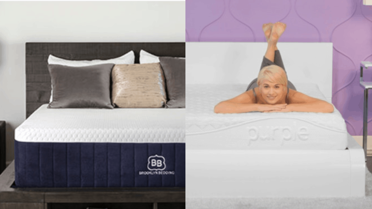 purple mattress vs brooklyn aurora