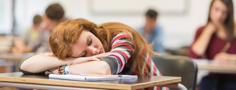tricks to stay awake in class