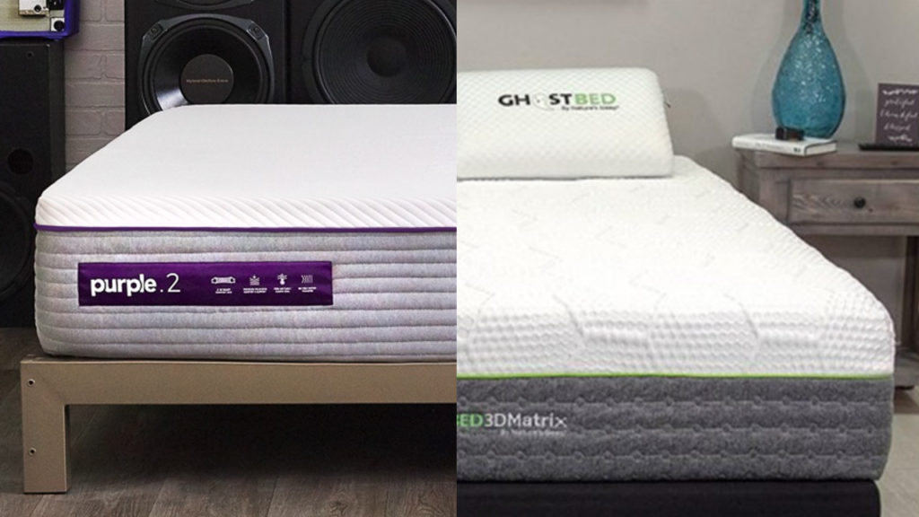 purple bed vs ghostbed