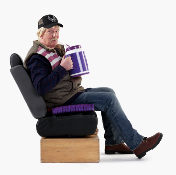 Purple Seat Cushion Review | A Smart Comfort Grid for your Fanny!