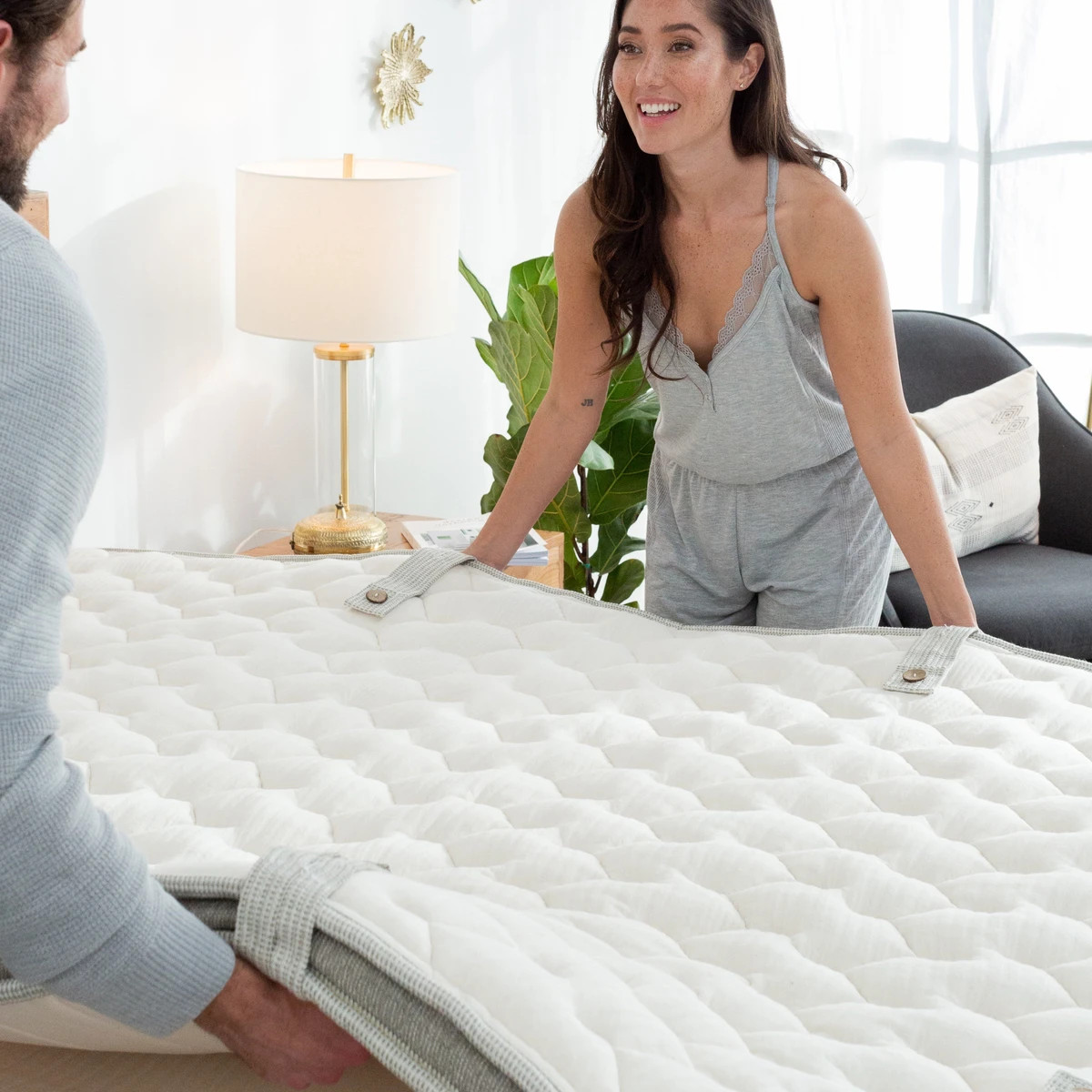 Cedar Natural Latex Mattress Topper Review By Brentwood Home