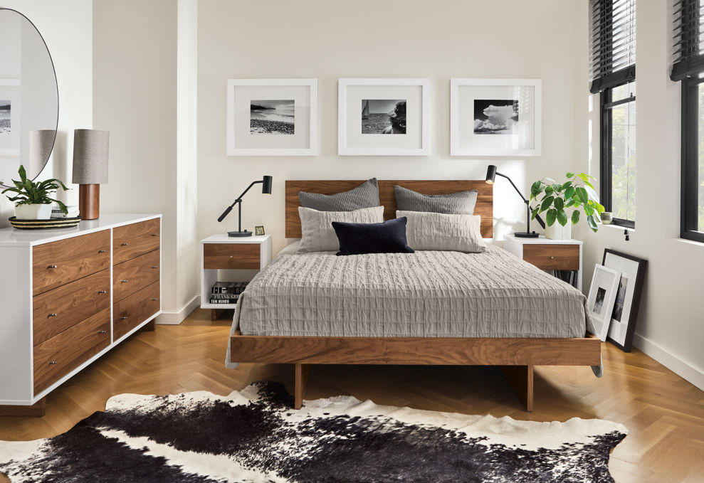 design your mid century modern bedroom on a budget