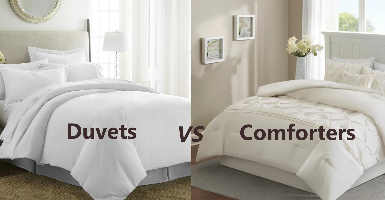Duvet Vs Comforter What S The Difference Which Is Best
