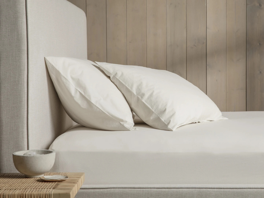 These brushed cotton sheets from Parachute are simply comfortable. They