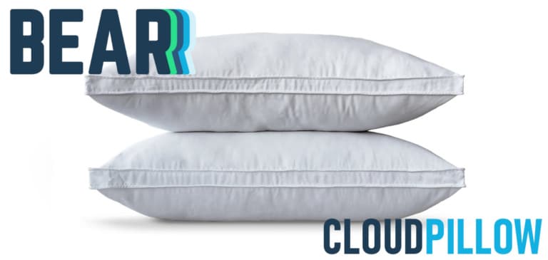 bear mattress cloud pillow review