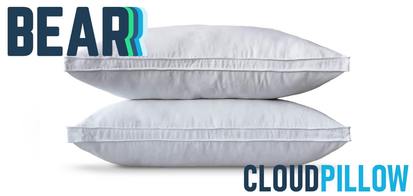 bear cloud pillow