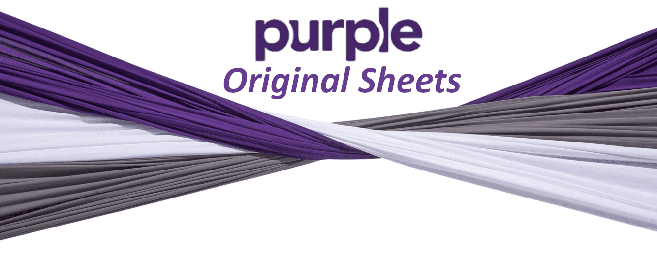 top orignanl purple sheets with stretch