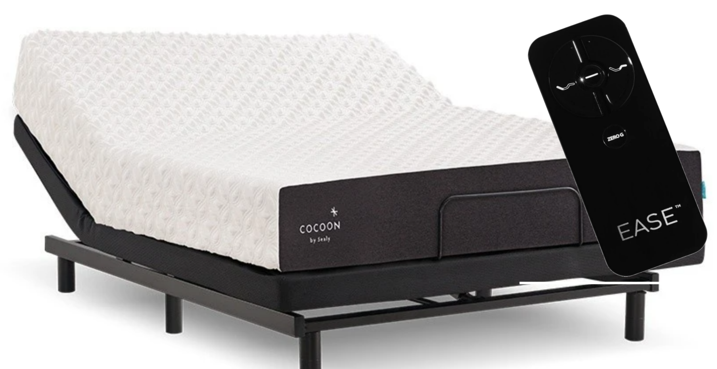 sealy cocoon mattress adjustable base