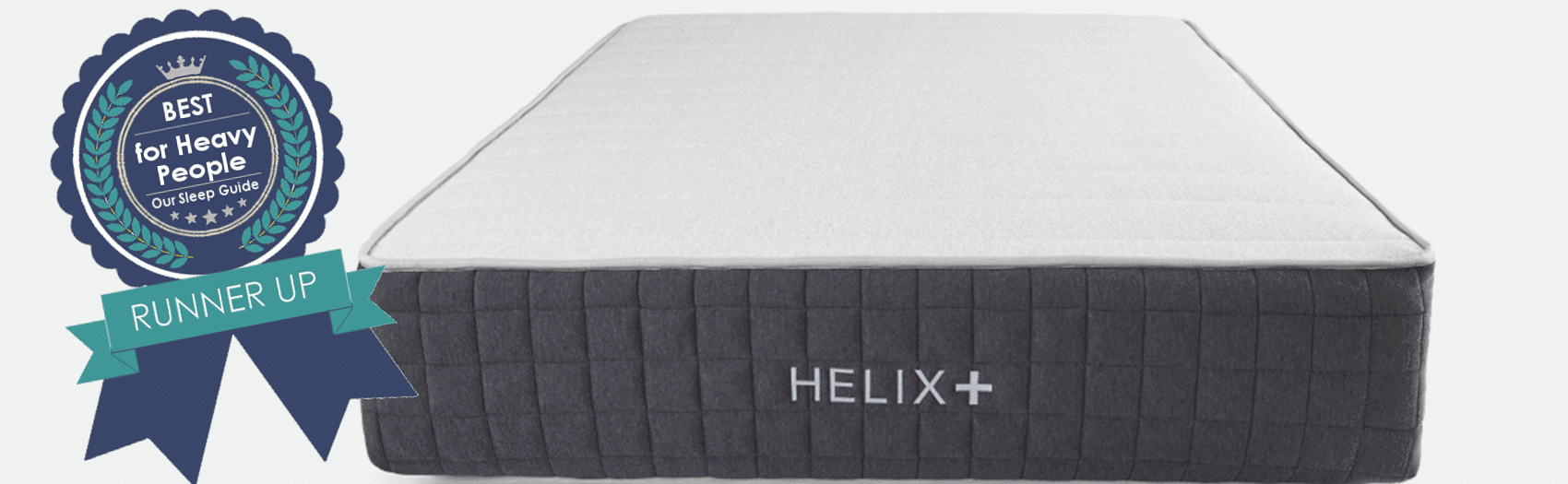 helix plus best mattress for big people