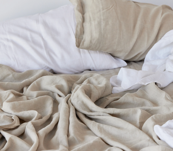 avocado linen sheets